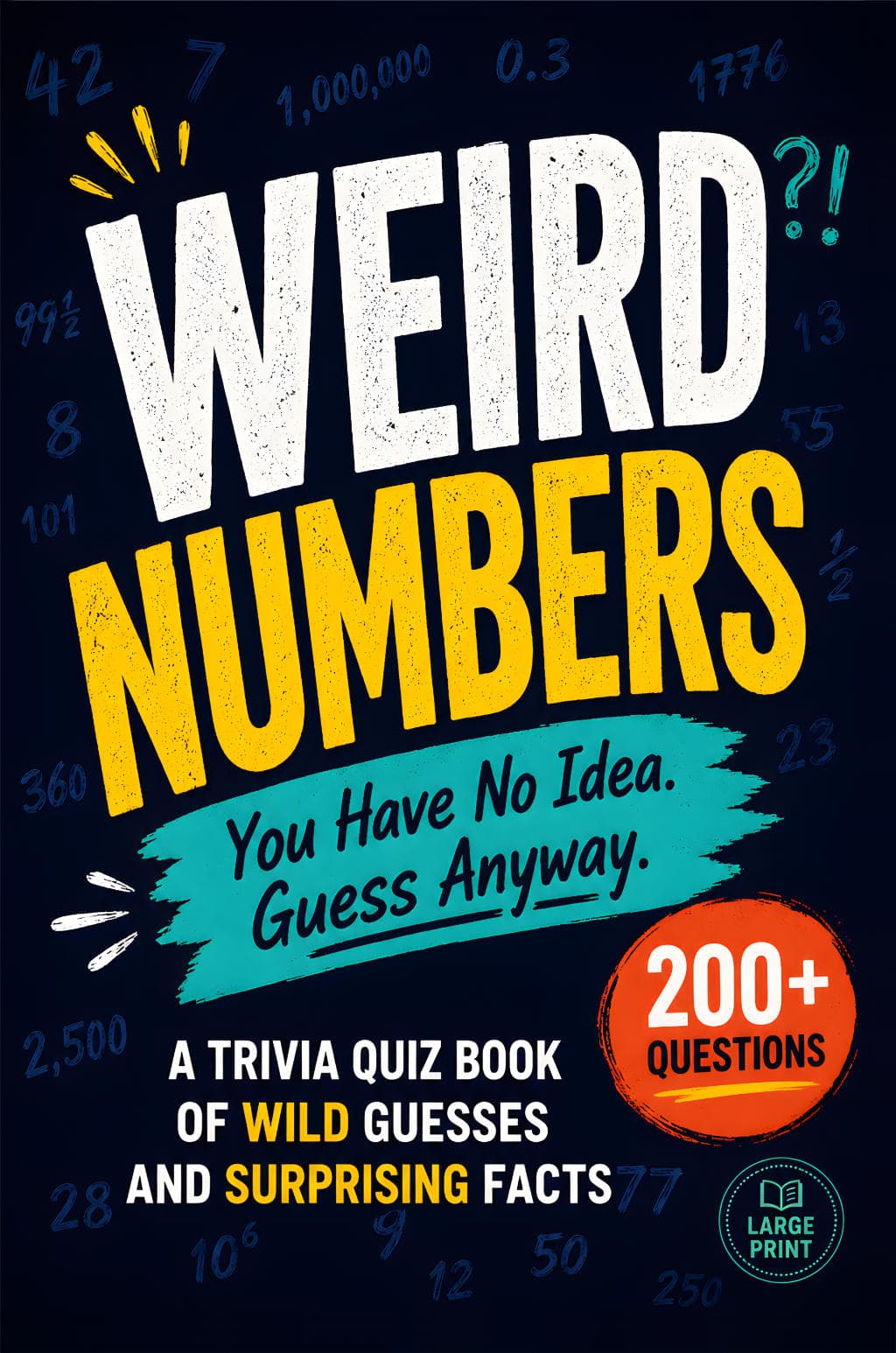 Weird Numbers — quiz book cover